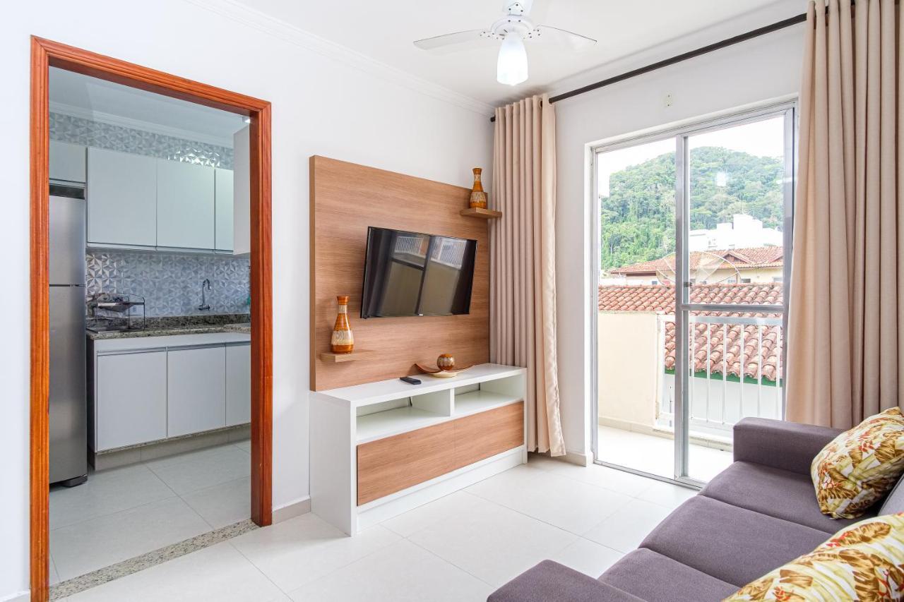 Apartamento A 100 Metros Da Praia - 01 Dormitorio - Edificio Agua Viva Убатуба Экстерьер фото