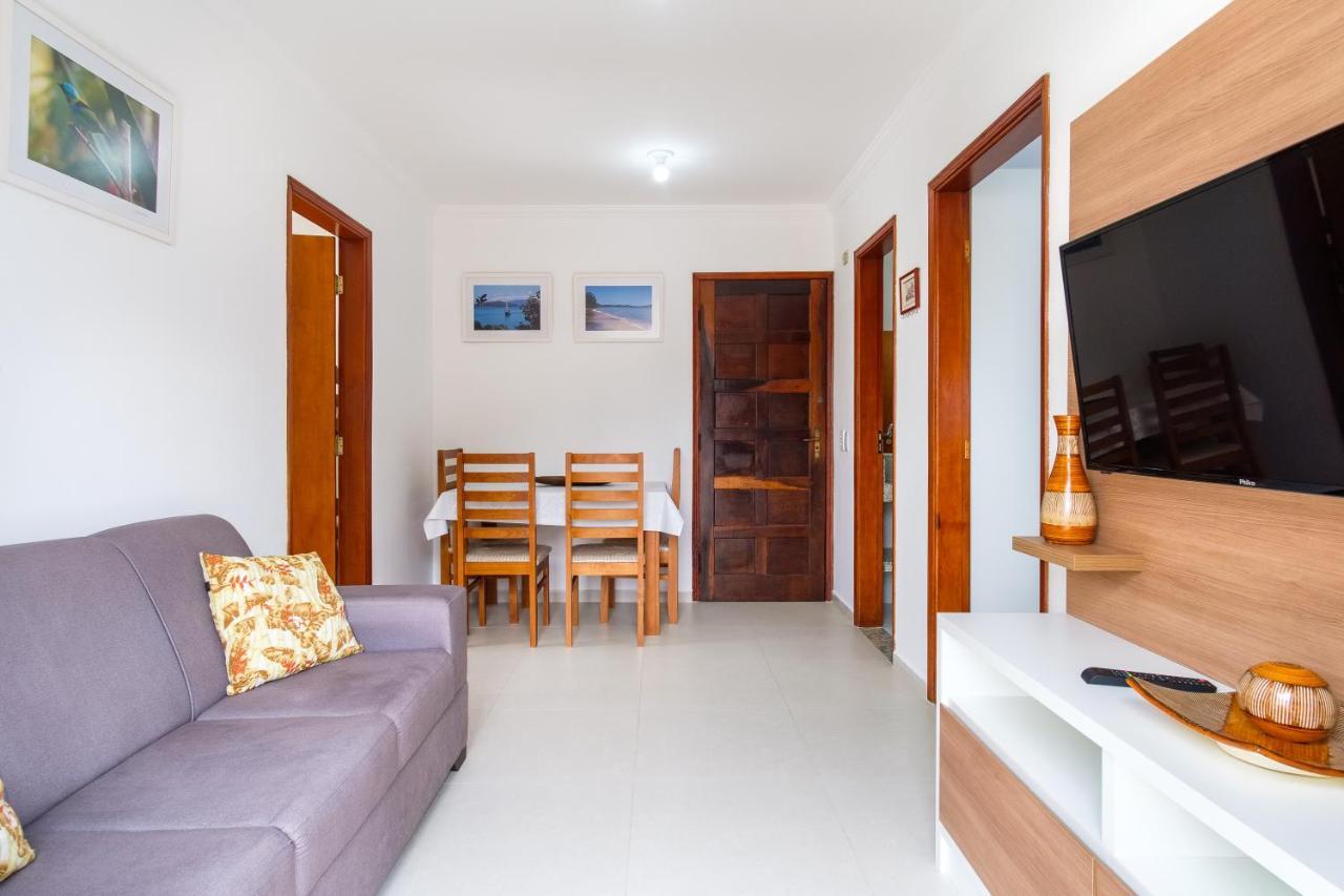 Apartamento A 100 Metros Da Praia - 01 Dormitorio - Edificio Agua Viva Убатуба Экстерьер фото
