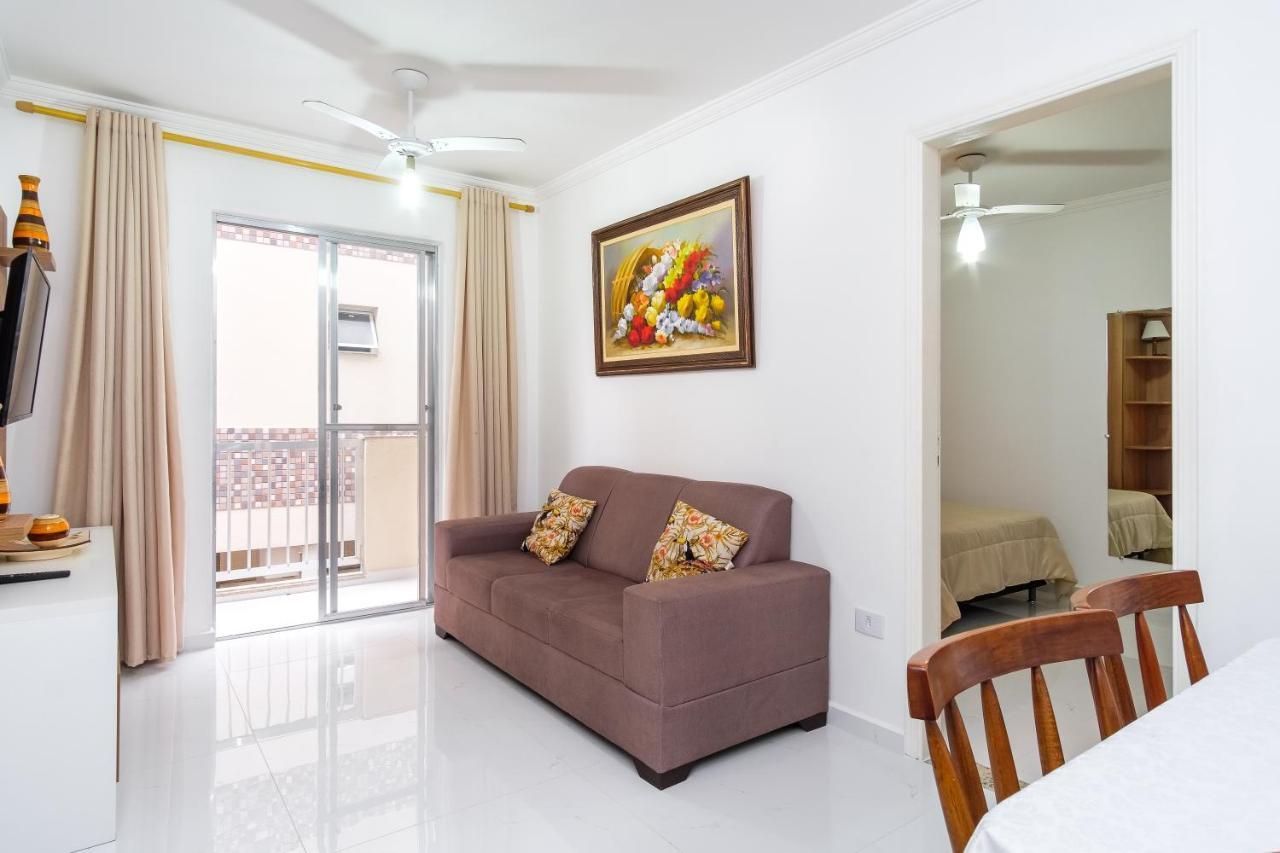 Apartamento A 100 Metros Da Praia - 01 Dormitorio - Edificio Agua Viva Убатуба Экстерьер фото